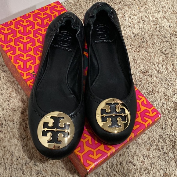 Tory Burch classic Reva ballet - Picture 2 of 3